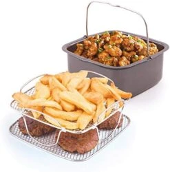 Nuwave 3QT Brio Replacement Base Tray & Fry Pan Basket – Compatible With NuWave 3QT Brio Model 36001 & 36011,Black 13 Nuwave 3QT Brio Replacement Base Tray & Fry Pan Basket – Compatible With NuWave 3QT Brio Model 36001 & 36011,Black -Wilton Shop 5175B17BeLL. AC