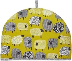 Dotty Sheep Tea Cosy,Yellow,14 X 11,7DTS04 -Wilton Shop 517UEFrL7ZL. AC