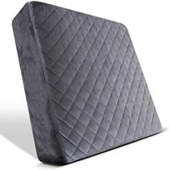Chair Seat Cushion - 16x16x3 Memory Foam Square Thick Non-Slip Chair Pads For Kitchen, Dining, Office Chairs And Car Seats - Comfort And Back Pain Relief - Soft - Gray 25 Chair Seat Cushion - 16x16x3 Memory Foam Square Thick Non-Slip Chair Pads For Kitchen, Dining, Office Chairs And Car Seats - Comfort And Back Pain Relief - Soft - Gray -Wilton Shop 517Xqz15AdL. AC
