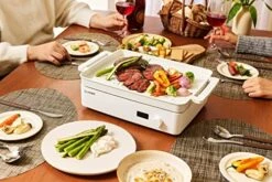 Dr.HOWS Shabu Shabu Hotpot, Barbecue And Grill Cookware Set - Doran Doran Multi Cooker YELLOW With Young Stain SIMPLE Triangle Wire Tongs For Party, Family And Friend Gathering 10 Dr.HOWS Shabu Shabu Hotpot, Barbecue And Grill Cookware Set - Doran Doran Multi Cooker YELLOW With Young Stain SIMPLE Triangle Wire Tongs For Party, Family And Friend Gathering -Wilton Shop 517jAybbfxL 3