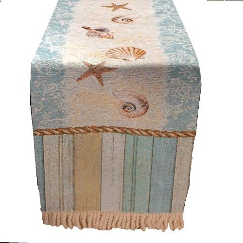 Manual Table Runner, Bear Lodge W/Tassels 5 Manual Table Runner, Bear Lodge W/Tassels - Image 3