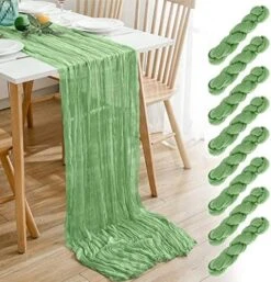 Dusty Blue Cheesecloth Table Runner 13.3ft Baby Blue Table Runner 160 Inches Cheesecloth Table Runner Bulk For Bohemian Wedding Decorations Baby Shower Birthday Party Table Decorations 18 Dusty Blue Cheesecloth Table Runner 13.3ft Baby Blue Table Runner 160 Inches Cheesecloth Table Runner Bulk For Bohemian Wedding Decorations Baby Shower Birthday Party Table Decorations -Wilton Shop 517wrPTitEL. AC