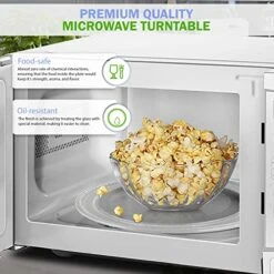 Microwave Plate Replacement For GE WB49X10097 11.25" Samsung DE74-20102B Microwave Glass Turntable Tray 11 1/4" Inches -Wilton Shop 517xXvYYpzL 3