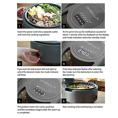 Master Multi Cooker,Shabu Shabu 3.5L MC01 220v 7 Master Multi Cooker,Shabu Shabu 3.5L MC01 220v - Image 5