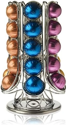 Nespresso Vertuo Capsules Holder - Drawer Tray For 45 Vertuoline & Bartesian Capsules - Tempered Glass - Capsule Storage - Designed For Nespresso Accessories - Pods Organizer - Peak Coffee 8 Nespresso Vertuo Capsules Holder - Drawer Tray For 45 Vertuoline & Bartesian Capsules - Tempered Glass - Capsule Storage - Designed For Nespresso Accessories - Pods Organizer - Peak Coffee - Image 6