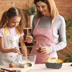 6 Pack Mini Loaf Pans, Non-Stick Baking Bread Pan, Carbon Steel Bakeware 17 6 Pack Mini Loaf Pans, Non-Stick Baking Bread Pan, Carbon Steel Bakeware -Wilton Shop 519IWndDpsL