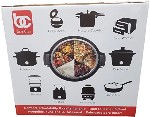 GENERIC Bene Casa 12 In 1 8L Stainless Steel Electric Pressure Cooker 6 GENERIC Bene Casa 12 In 1 8L Stainless Steel Electric Pressure Cooker - Image 4