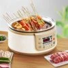 THICK Detachable And Washable Electric Steamer Household Steam Pot Three-layer Multi-function Large-capacity Hot Pot Steamer Pot -Wilton Shop 519TsbLr8FL