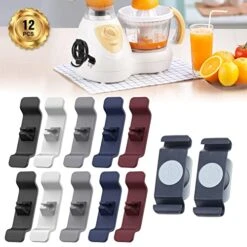 [12 Pack] Cord Organizer For Appliances, Cord Wrapper For Appliances, Appliance Cord Organizer Tidy Wire Packs Stick On Kitchen Appliances
