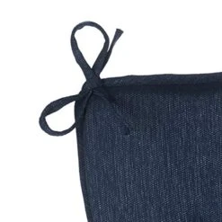 Embrace Rocking Chair Cushions For Living Room, Nursery, Or Home Office, Tufted And Non-Slip Pads, 2 Piece Set, Seat 16"x15" And SeatBack 24"x17", Blue -Wilton Shop 51APHI04czL