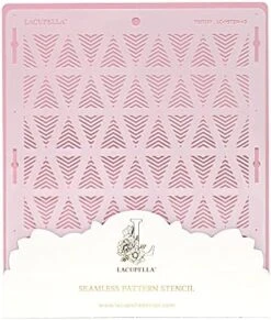 Acupella Cake Stencil - Seamless Delicate Pattern For Decorating Tall Double Barrel Cake To Use With Buttercream, Royal Icing, Ganache, Paint, Airbrush (Deidra) 26 Acupella Cake Stencil - Seamless Delicate Pattern For Decorating Tall Double Barrel Cake To Use With Buttercream, Royal Icing, Ganache, Paint, Airbrush (Deidra) -Wilton Shop 51AZ8VbpjcL. AC