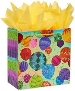 Gift Bags (Hooray And Yay) For Birthdays, Weddings, Bridal Showers, Baby Showers And All Occasions (2 Bags, 1 Large 13", 1 Medium 8.5") -Wilton Shop 51AtjgNhsmL. AC