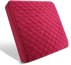 Chair Seat Cushion - 16x16x3 Memory Foam Square Thick Non-Slip Chair Pads For Kitchen, Dining, Office Chairs And Car Seats - Comfort And Back Pain Relief - Soft - Gray 23 Chair Seat Cushion - 16x16x3 Memory Foam Square Thick Non-Slip Chair Pads For Kitchen, Dining, Office Chairs And Car Seats - Comfort And Back Pain Relief - Soft - Gray -Wilton Shop 51B8dAGOeNL. AC