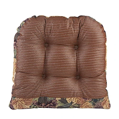 Cabernet Gripper Non-Slip Chair Cushions, 15" X 16", 4 Count (Pack Of 1), Multicolored 3 Cabernet Gripper Non-Slip Chair Cushions, 15" X 16", 4 Count (Pack Of 1), Multicolored