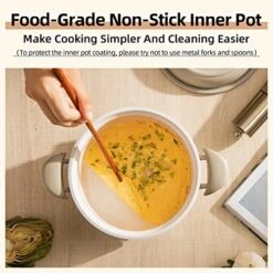 Soseki Mini Hot Pot, 1.1QT(1.0L) Electric Hot Pot With Non-Stick Pot, 800W Small Electric Pot Made Of Stainless Steel For 1-2 People, Hot Pot Electric For Oatmeal,Macaroni,Borscht(Gray) 13 Soseki Mini Hot Pot, 1.1QT(1.0L) Electric Hot Pot With Non-Stick Pot, 800W Small Electric Pot Made Of Stainless Steel For 1-2 People, Hot Pot Electric For Oatmeal,Macaroni,Borscht(Gray) -Wilton Shop 51BAy4xzR2L