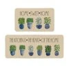 Artoid Mode Home Sweet Home Cactus Green Plant Pot Decorative Kitchen Mats Set Of 2, Home Seasonal Summer Holiday Party Low-Profile Floor Mat - 17x29 And 17x47 Inch -Wilton Shop 51BjHqmB9aL