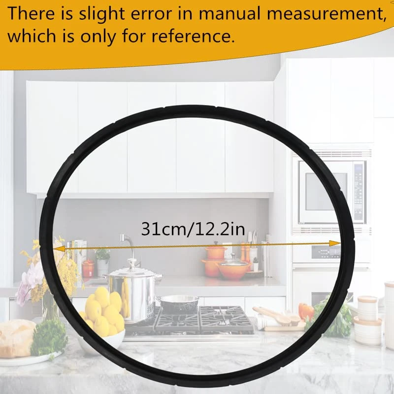 Ly 09985 Pressure Canner Sealing Ring With Overpressure Plug Pack Compatible With Presto 01745 01751 01784 01755 01781Pressure Cooker 4 Ly 09985 Pressure Canner Sealing Ring With Overpressure Plug Pack Compatible With Presto 01745 01751 01784 01755 01781Pressure Cooker - Image 2