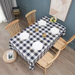 Navy Red Rectangular Tablecloth Fuchsia Blue Gingham Checkered Plaid Table Cloth Dining Table Decor,Navy Red,52"x70",4-6 Seats 29 Navy Red Rectangular Tablecloth Fuchsia Blue Gingham Checkered Plaid Table Cloth Dining Table Decor,Navy Red,52"x70",4-6 Seats -Wilton Shop 51Bp0L fAVL. AC 1