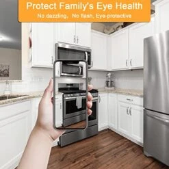 8 Led Bulb Dimmable Under Microwave Light Bulb 50W Halogen Replacement For GE Samsung LG Over The Range Microwave Hood, 120V 5W 500LM Daylight White 6000K, Replaces WB08X10057 WB08X10051, 2-Pack -Wilton Shop 51BsnHh92SL