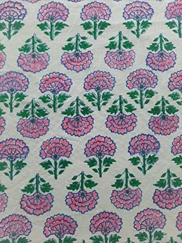 Cotton Tablecloth, Handblock Print Rectangle Blue Table Cloth For Kitchen Dinning Tabletop Decoration Parties Weddings Thanksgiving Christmas (60 X 108 Inches) 10 Cotton Tablecloth, Handblock Print Rectangle Blue Table Cloth For Kitchen Dinning Tabletop Decoration Parties Weddings Thanksgiving Christmas (60 X 108 Inches) - Image 8