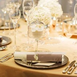 Napkin Rings Wedding Napkin Holder Metal Leaves Napkins Holder Rhinestone Napkin Buckle For Wedding, Mother’s Day, Party Celebrate Festival Dinner Table Decoration (Gold, 100) -Wilton Shop 51Bxqg28KXL