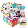 Baketivity DIY Birthday Cake Decorating Set For Girls And Boys. Box Includes All Pre-Measured Ingredients, Birthday Candles, Chef Hat And Apron. Perfect For Birthday Gift For Kids, Teens, And Adults. 2 Baketivity DIY Birthday Cake Decorating Set For Girls And Boys. Box Includes All Pre-Measured Ingredients, Birthday Candles, Chef Hat And Apron. Perfect For Birthday Gift For Kids, Teens, And Adults. -Wilton Shop 51C1ZwczHpS