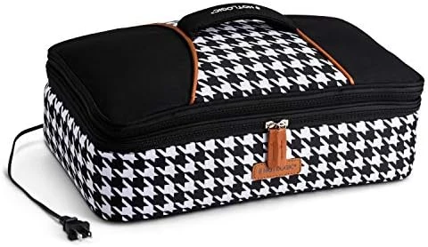 HotLogic 16801170-BPSL Food Warming Tote Casserole Carrier Plus 120V, Blue Paisley 11 HotLogic 16801170-BPSL Food Warming Tote Casserole Carrier Plus 120V, Blue Paisley - Image 9