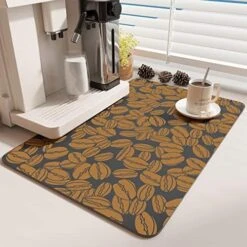 -Coffee Mat-Coffee Bar Accessories-Absorbent Stain Resistant Drying Mat Fit Under Coffee Maker Machine Coffee Pot Tray Espresso Machine-Coffee Station Accessories And Decor-12”x19” 29 -Coffee Mat-Coffee Bar Accessories-Absorbent Stain Resistant Drying Mat Fit Under Coffee Maker Machine Coffee Pot Tray Espresso Machine-Coffee Station Accessories And Decor-12”x19” -Wilton Shop 51CBcXXspuL. AC 1