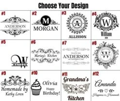 Personalized Aluminum Cake Pan With Lid Engraved With Custom Name Text Monogram - Wedding, Engagement, Anniversary, Housewarming, Birthday, Corporate Customized Gift (Copper) -Wilton Shop 51CR0EMw5IL