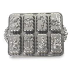 Nordic Ware Holiday Mini Loaves Pan & Wildflower Loaf Pan, 6-Cup, Toffee 14 Nordic Ware Holiday Mini Loaves Pan & Wildflower Loaf Pan, 6-Cup, Toffee -Wilton Shop 51CazeYAapL