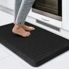 Kitchen Mat Anti Fatigue Kitchen Floor Mat Black Kitchen Rug Non-Skid Waterproof Kitchen Mats And Rugs Ergonomic Comfort Standing Desk Mat Memory Foam Mat For Home Office Sink 17"x29" -Wilton Shop 51Cfj3WzwxL