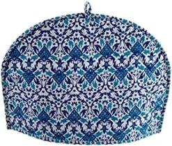 Tea Cozy For Teapot Kitchen Accessories Blue Tea Cozy Kettle Cover Cover Traditional Tea Quilt Floral Warmer Home Decorative Tea Pot Cozy For Keeping Warm (Dark Blue) 13 Tea Cozy For Teapot Kitchen Accessories Blue Tea Cozy Kettle Cover Cover Traditional Tea Quilt Floral Warmer Home Decorative Tea Pot Cozy For Keeping Warm (Dark Blue) -Wilton Shop 51CfyULw2uL. AC