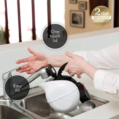 Ccello Electric Safety Kettle | Black Tipper Base Included | Effortless Pour Every Time | Daily Living Drinking Aid For Disabled And Seniors | 1.5 Liters | Black And White 10 Ccello Electric Safety Kettle | Black Tipper Base Included | Effortless Pour Every Time | Daily Living Drinking Aid For Disabled And Seniors | 1.5 Liters | Black And White -Wilton Shop 51CnJKpRovL