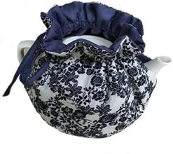 Tea Cosy - Pure Cotton Printed Tea Cosy, Kitchen Tea Pot Dust Cover, Breakfast Warmer, Insulation And Keep Warm, Color#6 -Wilton Shop 51CvhPGu9RL. AC