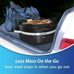 Crock-Pot Pot Thermoshield Easy Carry Handles |6 Quart Manual Slow Cooker, Black 10 Crock-Pot Pot Thermoshield Easy Carry Handles |6 Quart Manual Slow Cooker, Black -Wilton Shop 51CzTziNUJL