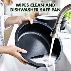 Greenpan Elite Essential Smart Electric 6QT Skillet Pot, Presets To Sear Saute Stir-Fry And Cook Rice, Healthy Ceramic Nonstick And Dishwasher Safe Parts, Easy-to-use LED Display, Ponderosa Pine 20 Greenpan Elite Essential Smart Electric 6QT Skillet Pot, Presets To Sear Saute Stir-Fry And Cook Rice, Healthy Ceramic Nonstick And Dishwasher Safe Parts, Easy-to-use LED Display, Ponderosa Pine -Wilton Shop 51D74Xd8nEL