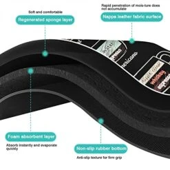 Coffee Bar Mat Accessories For Countertop Super Absorbent Anti-Slip Silicone Dish Drying Mats For Kitchen Counter Draining Pad Decor Gift Fit Coffee Maker Coffee Pot Espresso Machine 19inx12in -Wilton Shop 51DesmZ70GL