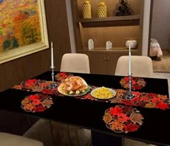 Embroidered Leaves Table Runner For Thanksgiving, Fall Or Autumn Harvest Decorations (14 × 70 Inches) 12 Embroidered Leaves Table Runner For Thanksgiving, Fall Or Autumn Harvest Decorations (14 × 70 Inches) -Wilton Shop 51EEXPn2QmL