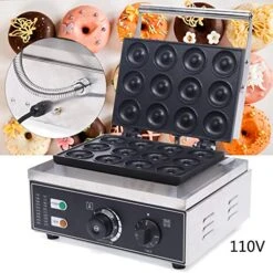 Donut Maker Machine Electric Doughnut Baker Maker Machine, 110V Commercial Use Nonstick Donut Baker Machine For Restaurant And Home Use (12 Holes Donut Maker) 11 Donut Maker Machine Electric Doughnut Baker Maker Machine, 110V Commercial Use Nonstick Donut Baker Machine For Restaurant And Home Use (12 Holes Donut Maker) -Wilton Shop 51EFdxqgtKL
