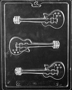 J110 Electric Guitar Chocolate Candy Mold With Exclusive Molding Instructions