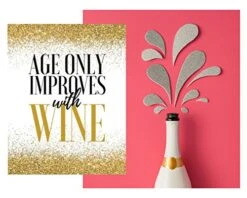 6 Premium 50th Birthday Wine Bottle Labels Or Stickers Present, Bday Gifts For Her, Fifty Never Looked So Good, Funny Fifty Black & Gold Party Decorations Supplies For Friend, Wife, Girl, Mom 9 6 Premium 50th Birthday Wine Bottle Labels Or Stickers Present, Bday Gifts For Her, Fifty Never Looked So Good, Funny Fifty Black & Gold Party Decorations Supplies For Friend, Wife, Girl, Mom -Wilton Shop 51EkbAIIGiL