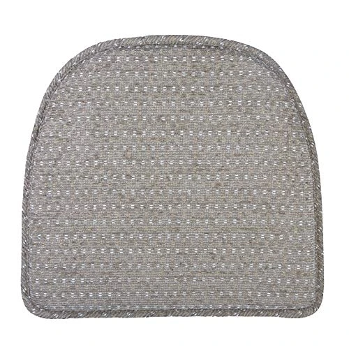 Raindrop The Gripper Non-Slip Kitchen Chair, 15"x16" Seat Pad, 4 Count (Pack Of 1), Dove 5 Raindrop The Gripper Non-Slip Kitchen Chair, 15"x16" Seat Pad, 4 Count (Pack Of 1), Dove - Image 3