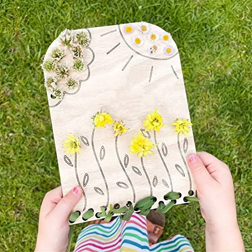 VKVWIV Addition Games Up To 100 Wooden Flower Rack Children's Outdoor Exploration Of Nature In Spring Hunting Game Baby Parent Child Interactive Toys 5 VKVWIV Addition Games Up To 100 Wooden Flower Rack Children's Outdoor Exploration Of Nature In Spring Hunting Game Baby Parent Child Interactive Toys - Image 3