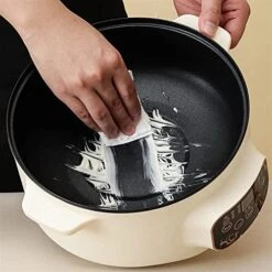 AYMAYA Soup Pot, Small Pot, Electric Pot, Multi-Function, Electric Hot Pot, Household Small Pot, Student Dormitory, Noodles, Electric Frying Pan, Integrated Pot, Electric Cooker -Wilton Shop 51F06Ed0eDL 1