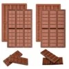 4-PACK Chocolate Bar Molds - Silicone Break Apart Protein And Engery Bar Candy Chocolate Molds -Wilton Shop 51F2VPcCvNL