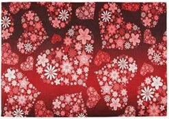 Watercolor Lemons Flower Leaves Tropical Fruit Floral Placemats Table Mats Set Of 4, Heat-Resistant Washable Clean Kitchen Place Mats For Dining Table Decoration -Wilton Shop 51F4zDpbYdL. AC