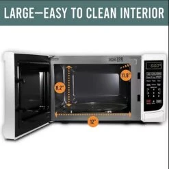 GENERIC Classic 700-Watt Microwave Oven Delivers Power, Style And Convenience With A Compact Design To Complement Your Kitchen -Wilton Shop 51F6S7buUVL