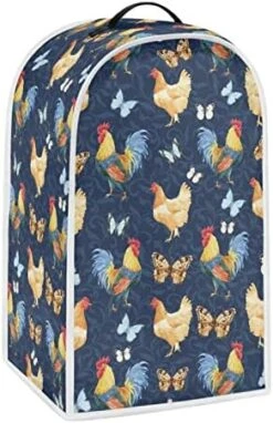 Annejudy Colorful Hippie Mushroom Blender Cover Dust Cover,Stand Mixer Or Coffee Maker Appliance Cover Dust Proof Mixer Accessories Food Processor Juice Cover Washable -Wilton Shop 51FMOM2fGOL. AC