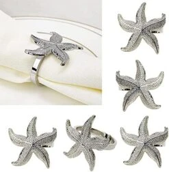 Snowflake Napkin Rings Set Of 12 Summer Wedding Valentines Day Easter Rhinestone Dinners Parties Supply Decor Silver (Silver Rhinestone) -Wilton Shop 51FSflZvUL. AC