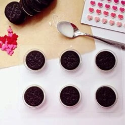 Oreo Mold - 3 Pack, 6 Cylinders Each - Cookie Molds Perfect For Plain Or Chocolate Covered Oreos - Round Molds For Candy, Cookies And Chocolate, And Even Soap Molds - Made From Non-Toxic Plastic 13 Oreo Mold - 3 Pack, 6 Cylinders Each - Cookie Molds Perfect For Plain Or Chocolate Covered Oreos - Round Molds For Candy, Cookies And Chocolate, And Even Soap Molds - Made From Non-Toxic Plastic -Wilton Shop 51FoQQ6bHNL